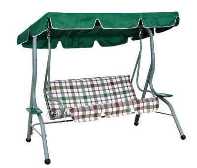 Garden Swing with Double Drinking Holder
