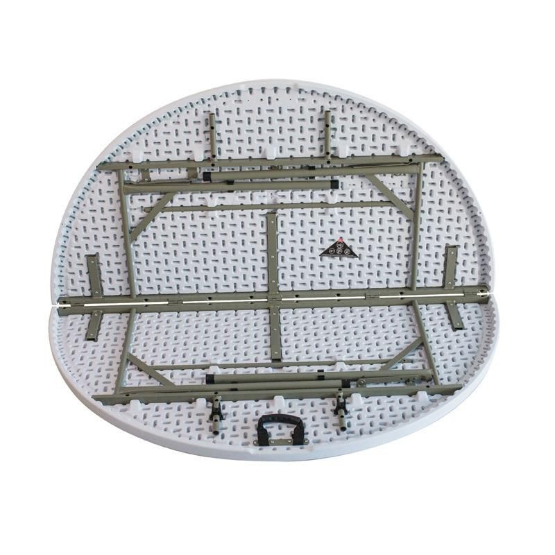 5FT 10 People Round Durable Outdoor Party Plastic Folding Table