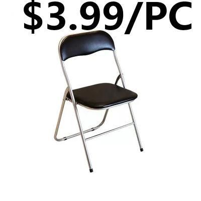 Newest Design Lightweight Metal Frame Restaurant Beach Leisure Folding Chair