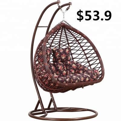 Swing Elasticity Hanging Outdoor Egg Garden Patio Rattan Leisure Chair
