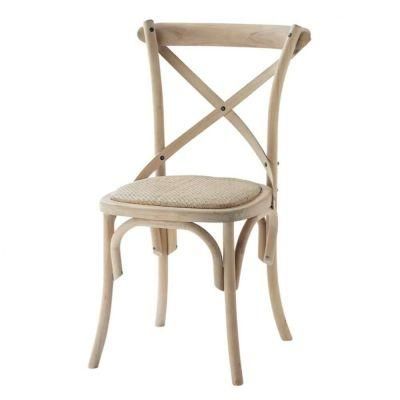 Elm Beech Birch Rattan Bistro Chair