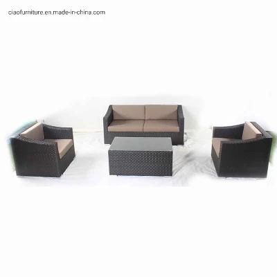 Patio Garden Outdoor Furniture Living Sofa Set Wicker Chair Rattan Sofa