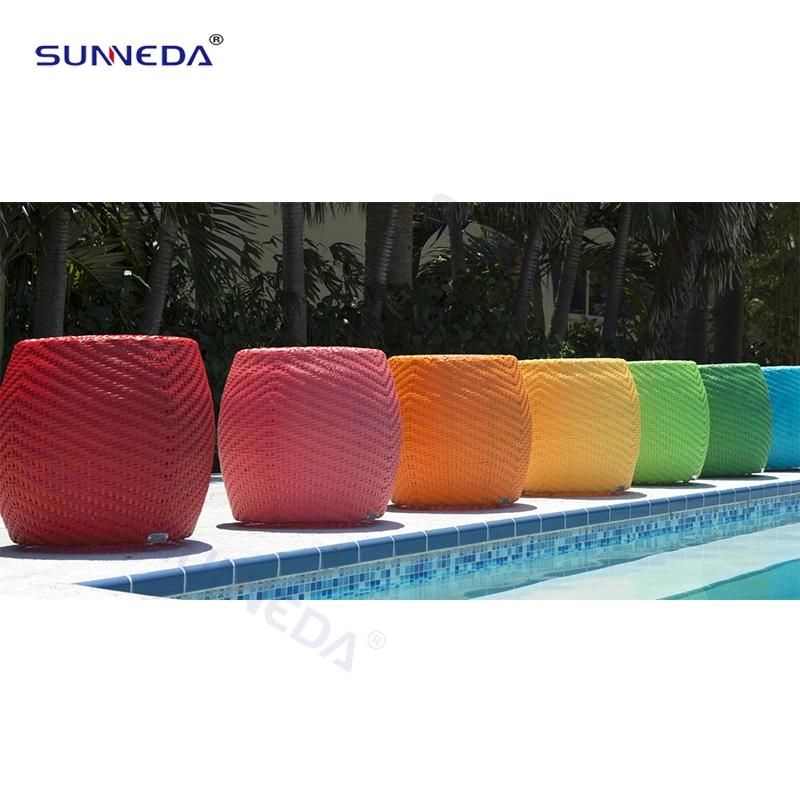 Creative and Durable Aluminum Garden Outdoor Dining Table Set