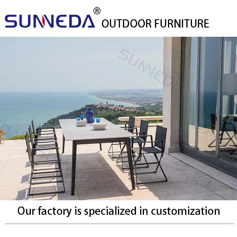 Metal Best Selling Classic Wholesale Patio Terrace Park Outdoor Armchair Set