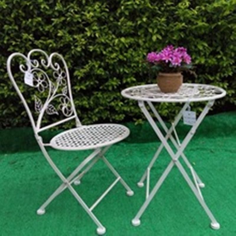 Hot Selling Home and Garden Metal Iron Folding Chairs