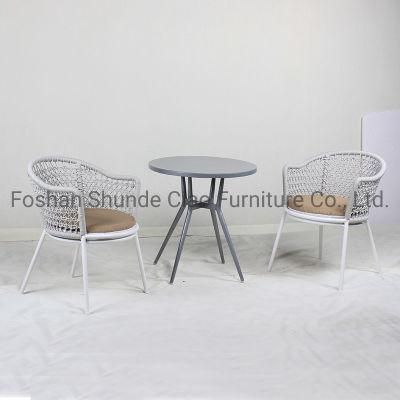 Modern Patio Furniture Aluminum Frame PE Rattan Outdoor Sofa Set