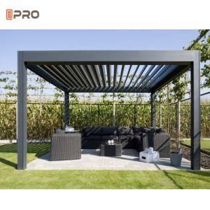 Aluminium Bioclimatic High Quality Aluminium Pergola Ouvered Roof Pergola