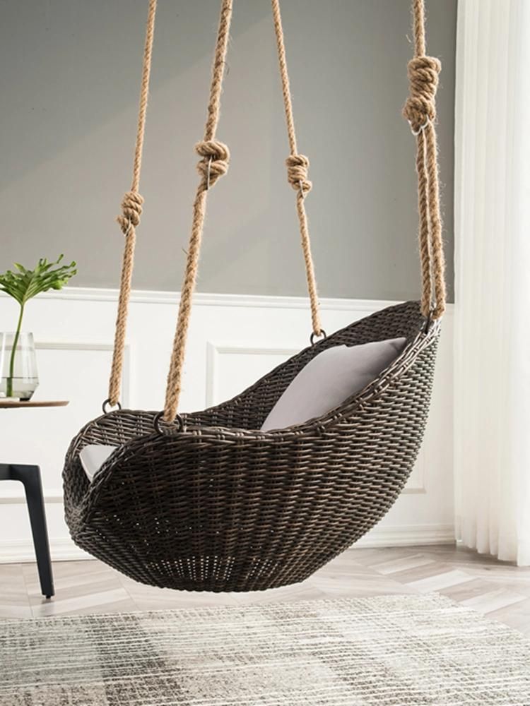 Balcony Hanging Family Hanging Basket Rattan Chair Indoor Rocking Chair