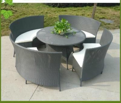 High Quality Outdoor Rattan Furniture Restaurant Wicker Table (C-8014)