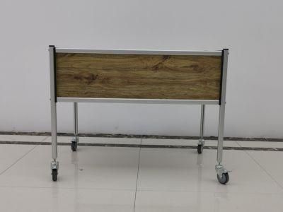 Garden Outdoor Planters / Square Aluminum Planter Box with Roller