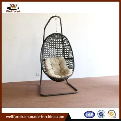2018 Well Furnir Wicker Outdoor Garden Rattan Hanging /Egg Swing Chair