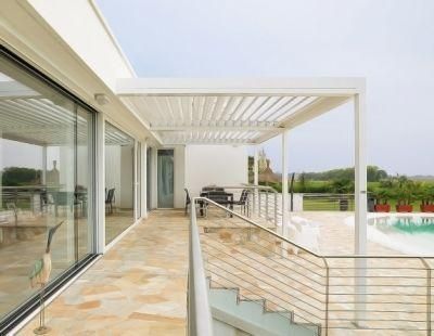 Waterproof Aluminum Pergola with Adjustable Louvers