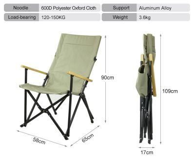 Outdoor Portable Collapsible Camping Folding Fishing Beach Chair