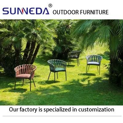 Luxurious Outdoor Comfortable Leisure Garden Chair Furniture with Tea Table