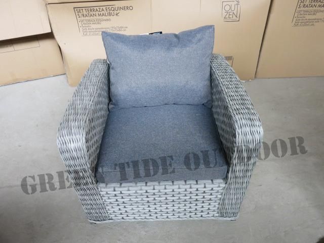 Outdoor Garden Leisure Patio Furniture Rattan Sofa Set 4PCS