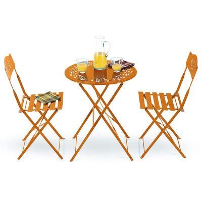 Economic Sample Furniture Solid Modern Garden Sets Metal Bistro Sets