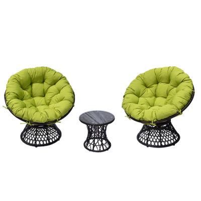 High Quality Garden Simple Rattan Bistro Set Wholesale Furniture Market Outdoor Chair