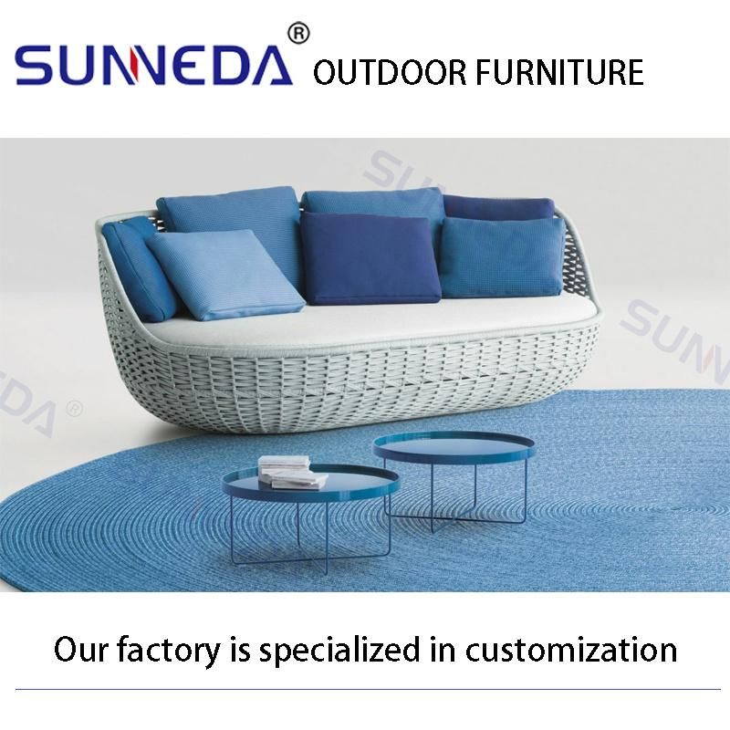 Sunneda New Style Swimming Pool Side Leisure Bird Nest Comfortable Aluminum Sofa