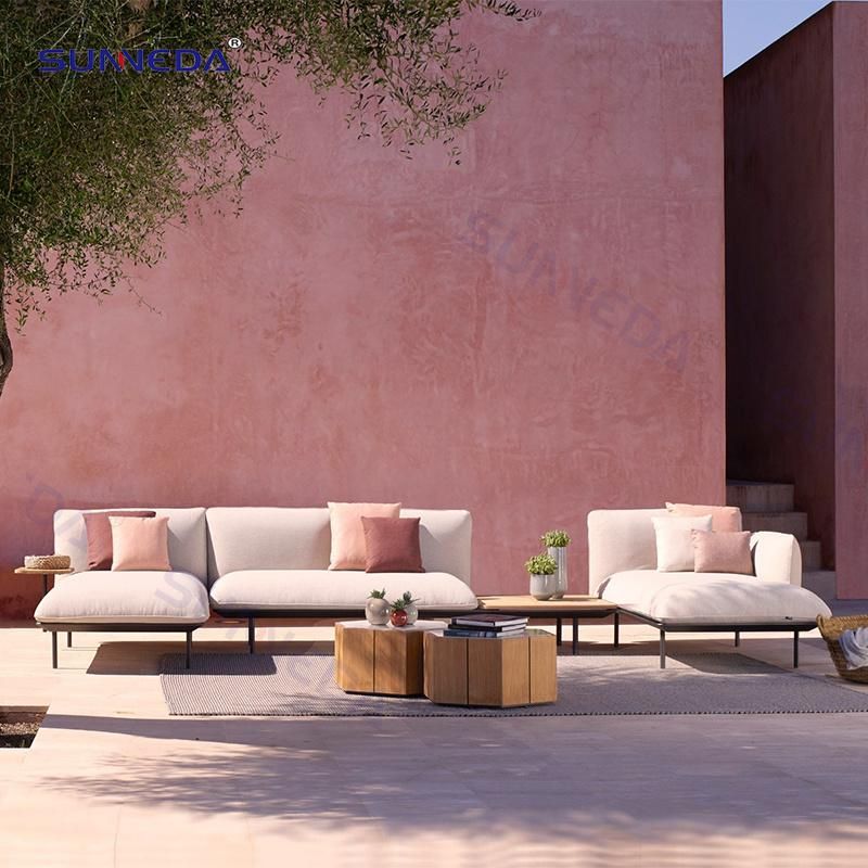 Aluminium Leisure Outdoor Sofa Garden Furniture
