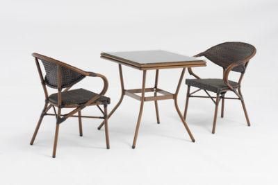 Classic Rattan Aluminum Garden Set