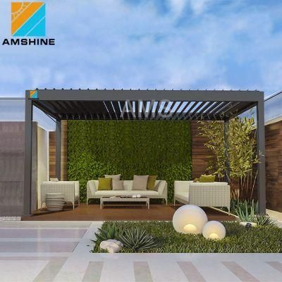 Outdoor Luxury Garden Patio Furniture Gazebo Roof Bioclimatic Sunroom Pavilion Balcony Pergola Shelter
