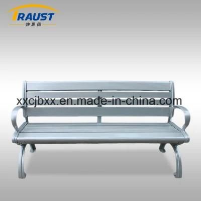 Top Quality Metal Aluminum Slat Park Benches, Aluminum Garden Bench