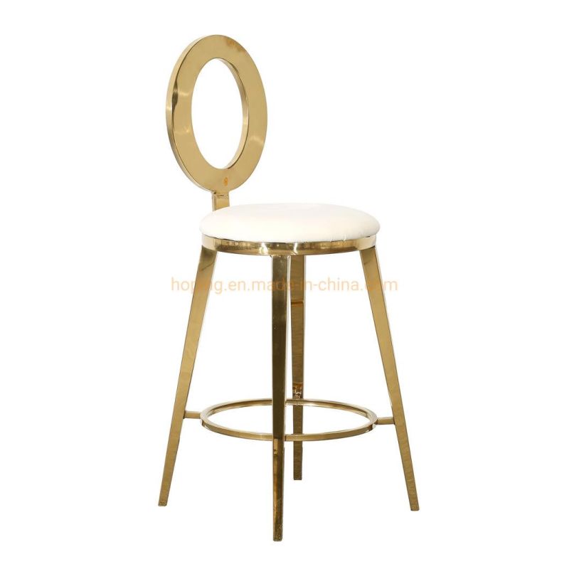 Outdoor Furniture Wedding Rental Stackable Cross Back Chairs Moon Chair Leisure Chair Coffee Shop Folding Chair