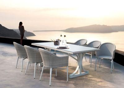 Darwin Leisure Carton Box Wicker Garden Rattan Cube Dining Set