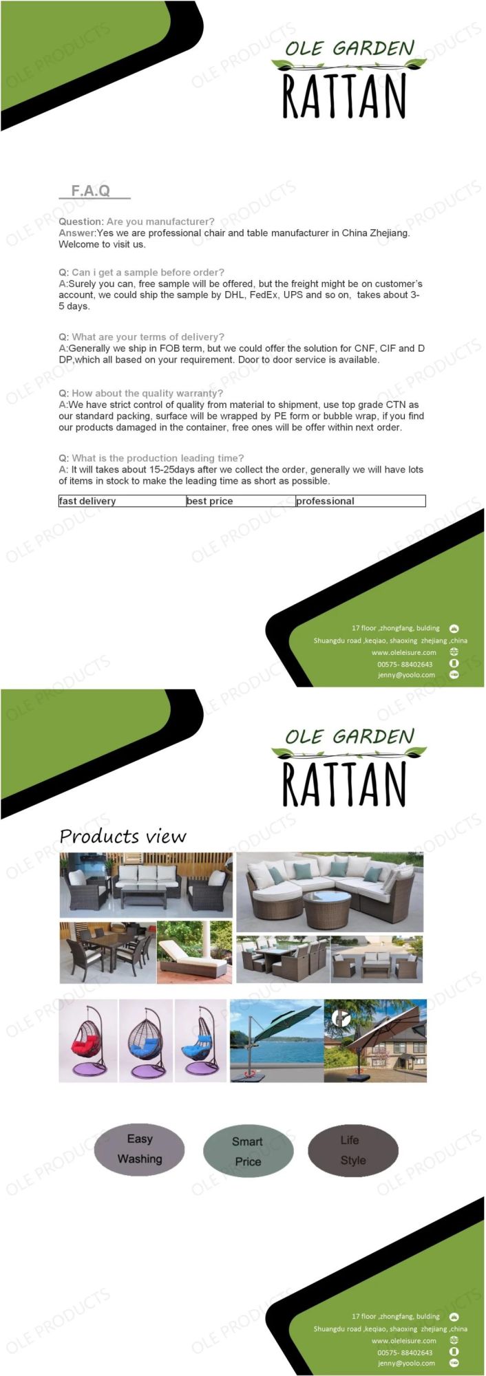 Factory Price High Quality Swing Chair Set for Outdoor Garden Furniture Beach Metal Frame Swing Chair Ready Stock