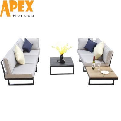 Aluminum Home Furniture Combination Set Outdoor Waterproof Cushion Sofa Wholesale