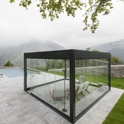 PVDF Coating Aluminum Free-Standing Gazebo for Courtyard