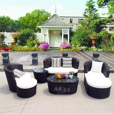 Outdoor Rattan Chair Sofa Princess Combination Outdoor Chair Courtyard