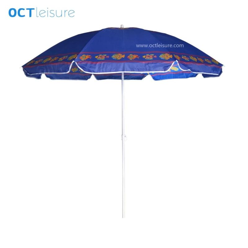 Beach Umbrella with Nylon Cover and Popular Design (OCT-BUN23)
