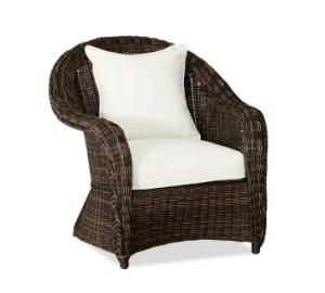 Garden Rattan Wicker Single Seat Lounge Sofa Chair