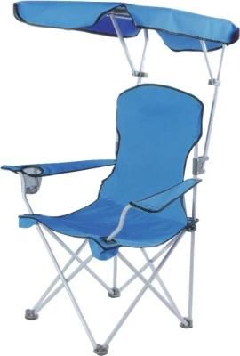 Folding Garden Camping Fishing Chair Shelter Portable Backpacking Seat High Back