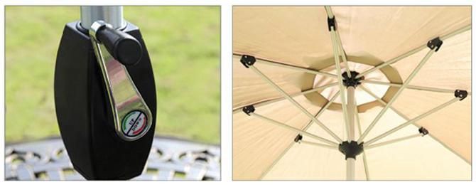 Umbrella Outdoor Hotel Furniture Garden Umbrella Parasol