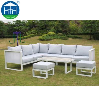 Luxury Garden Furniture Aluminum Outdoor Furniture Terrace Patio Sofa Set