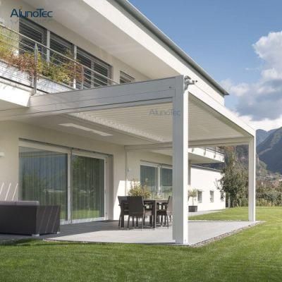 Waterproof Louvered Roof for Pergola Outdoor Gazebo with Aluminum Roof