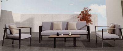 Aluminum Sofa Set Outdoor Garden Patio Hotel Sets Leisure Aluminium Sofa Lounger Chair Furniture