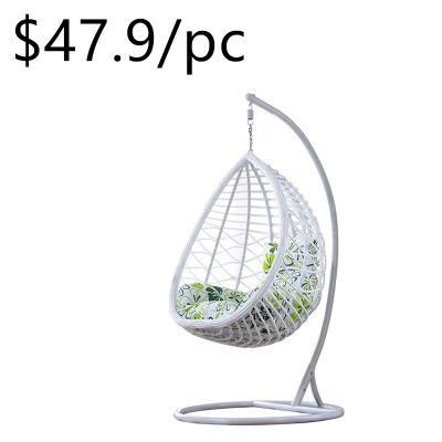 Headrest Leisure Wedding Hanging Outdoor Patio Garden Rattan Swing Chair