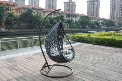 Customized 150kg Hanging Swing Indoor Outdoor Chair with Legs