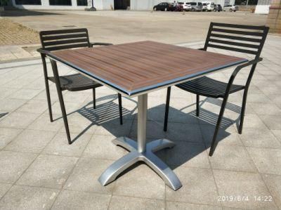 Outdoor Table Garden Furniture Aluminum Table Base Restaurant Cafe Table