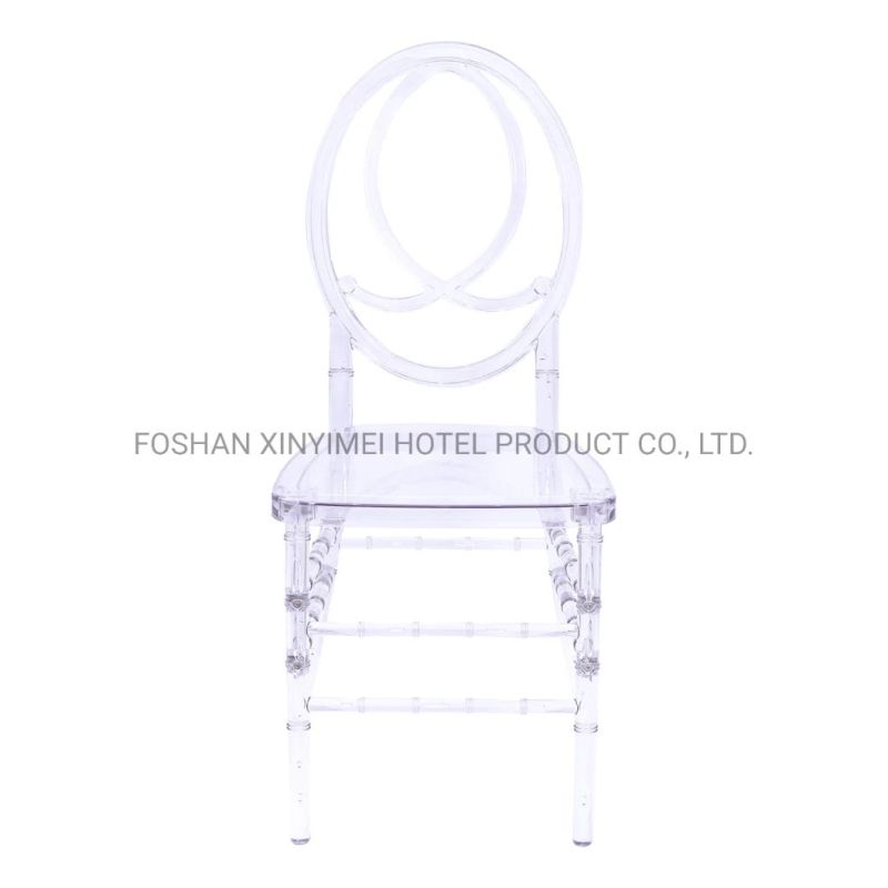Wholesale Wedding Decorations Supplies Clear Crystal Plastic Resin Phoenix Chair