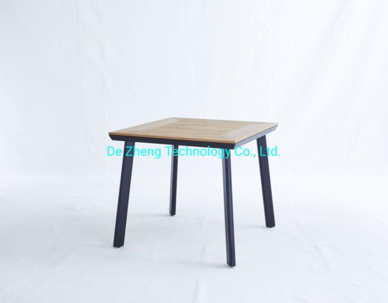Garden Polywood Dining Table Garden Table New Fashion New Design Stackable Cafe French Bistro Table Set