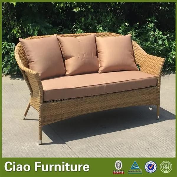 C-CF872 Modern Outdoor White Rattan Sex Sofa