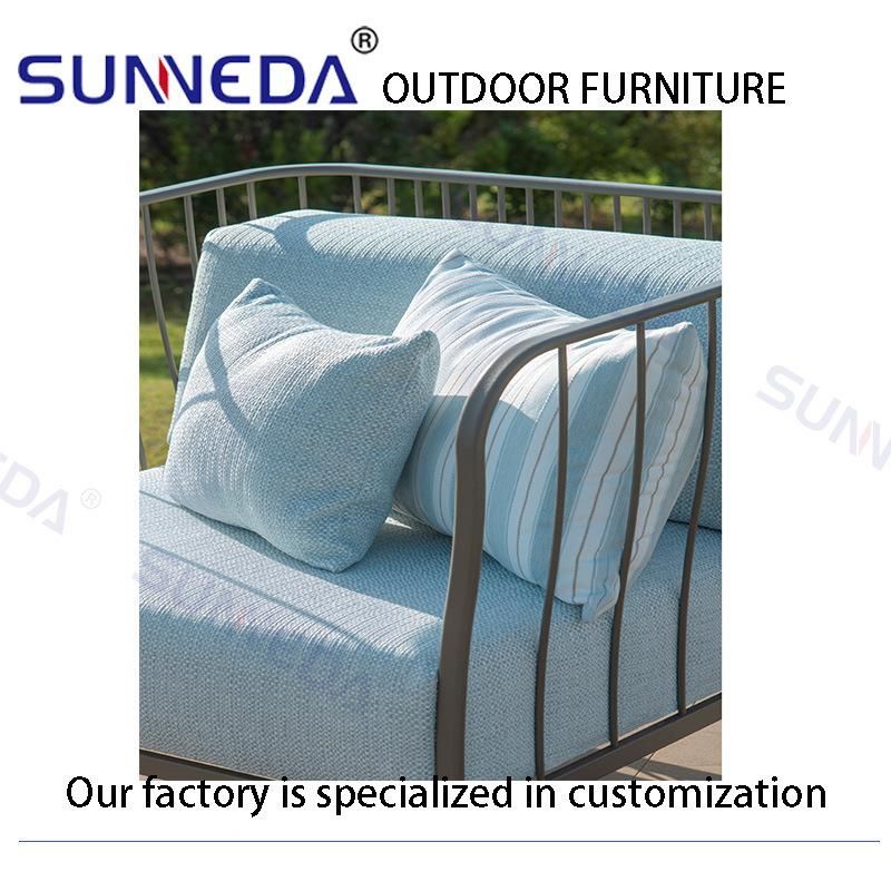Luxury Outdoor Aluminium Garden Furniture Fashion Balcony Hotel 5 Star