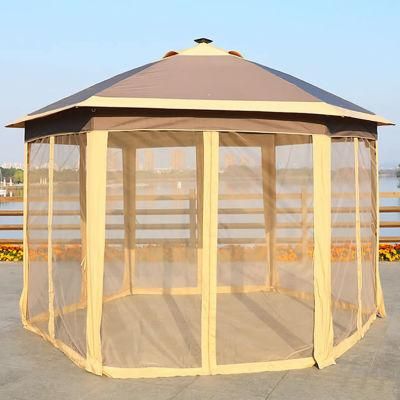 Waterproof Outdoor Furniture Aluminum Shelter Portable Patio Gazebo