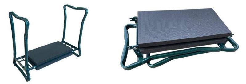 Olive Green New Foldable Garden Working Bench / Garden Kneeler Seat / Garden Kneeling Stool