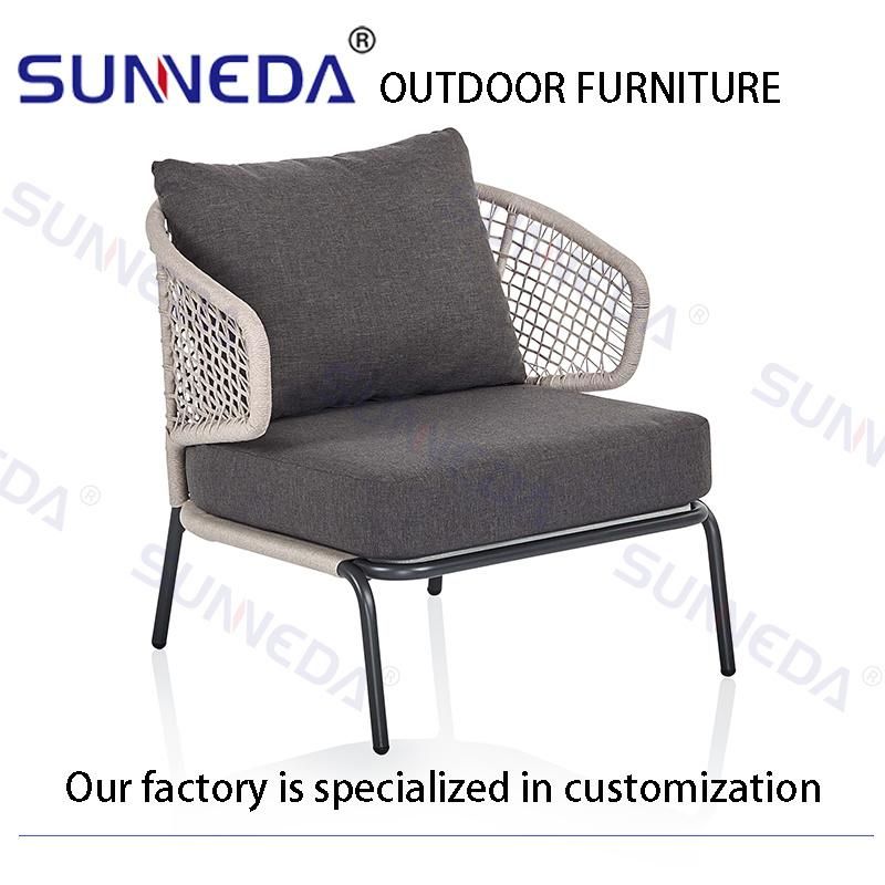 Garden Sets Outdoor Furniture Aluminum Chair Patio Lounge with Table