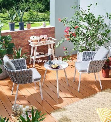 Garden Furniture Outdoor Leisure Rattan Chairs Metal Iron Coffee Table